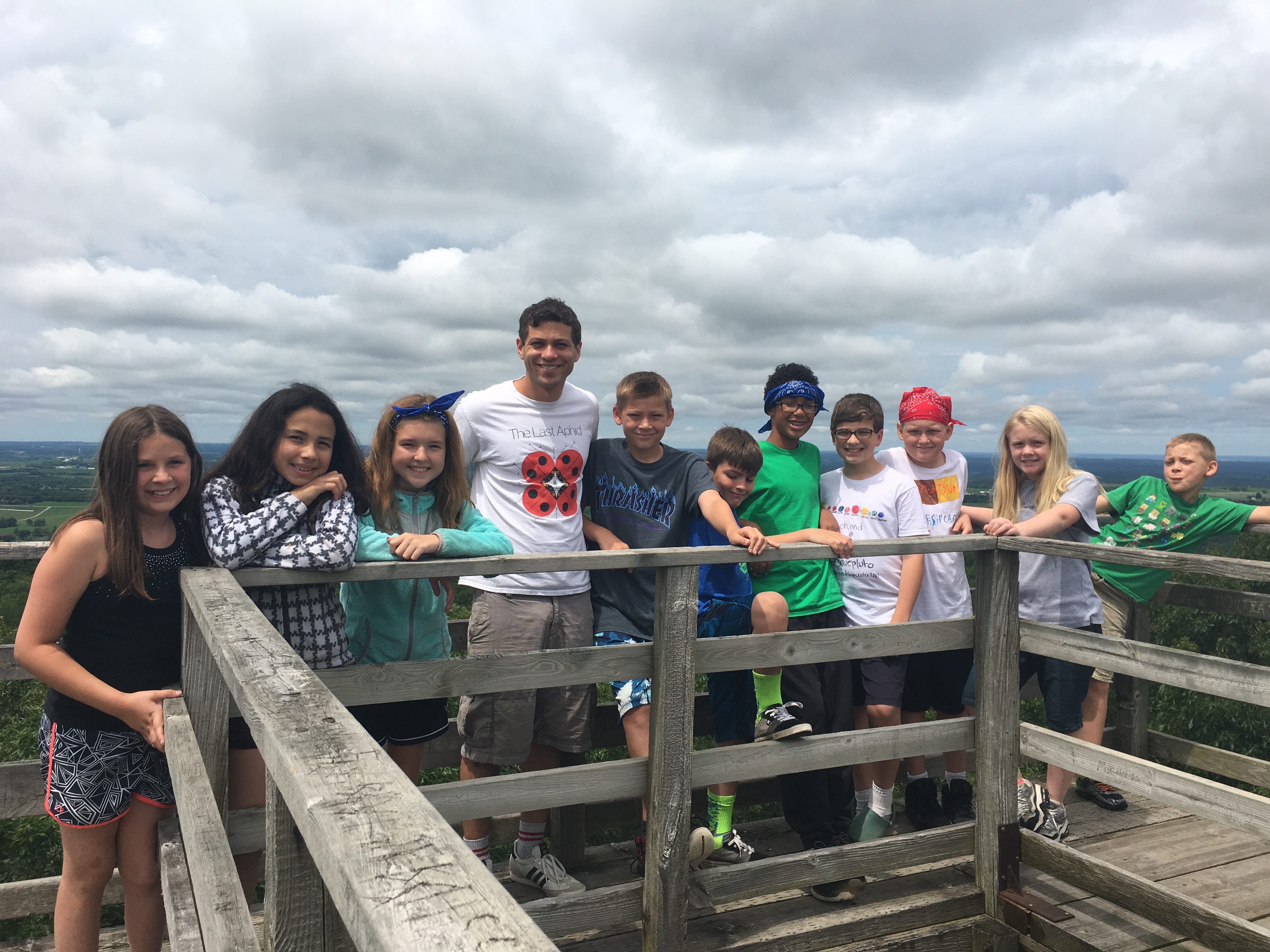 Zach Cohen at Friendship Camp